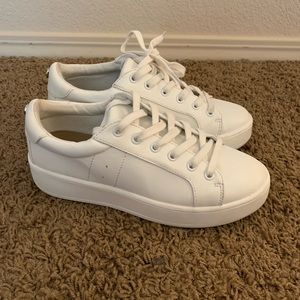 White Steve Madden sneakers